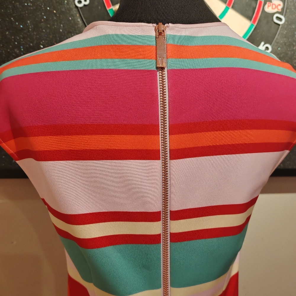 Ted Baker Pier Stripe Skater Dress - Picture 14 of 17